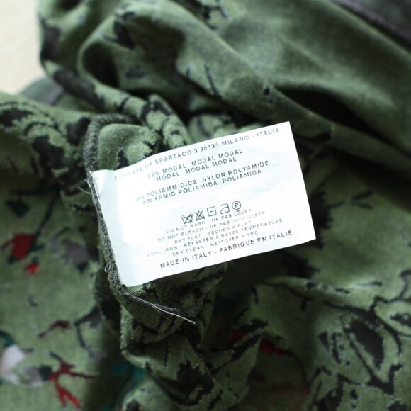 ETRO Green Fade Perforated Long Sleeve Shirt - Picture 5 of 5